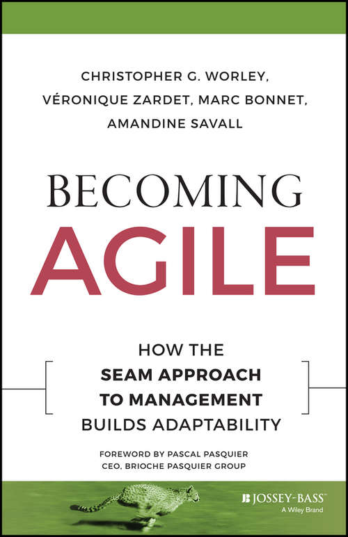 Book cover of Becoming Agile: How the SEAM Approach to Management Builds Adaptability (J-B Short Format Series)