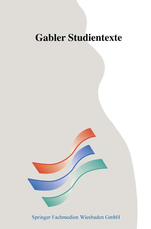 Book cover of Beschaffungsmarketing (1996) (Gabler-Studientexte)