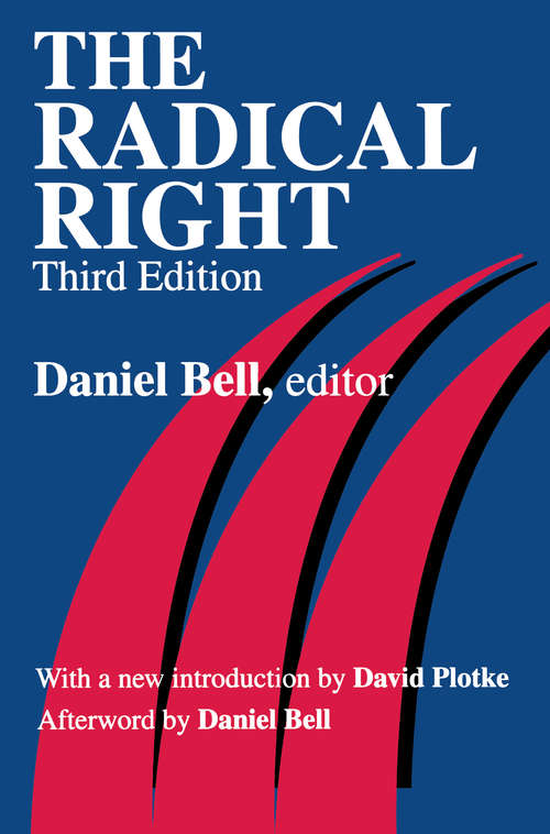 Book cover of The Radical Right (3)