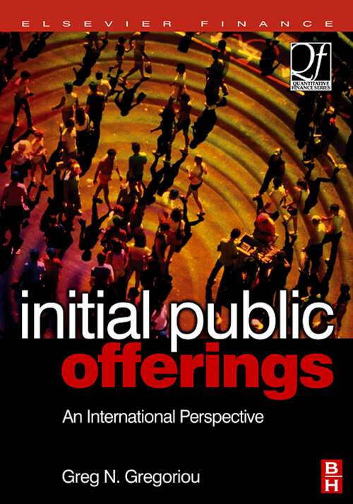 Book cover of Initial Public Offerings: An International Perspective of IPOs (Quantitative Finance)