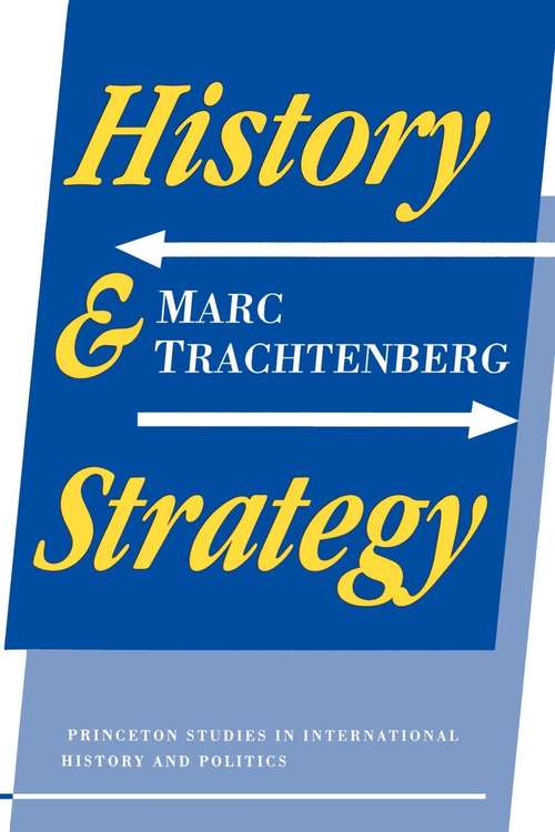 Book cover of History and Strategy
