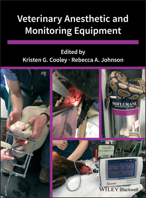 Book cover of Veterinary Anesthetic and Monitoring Equipment