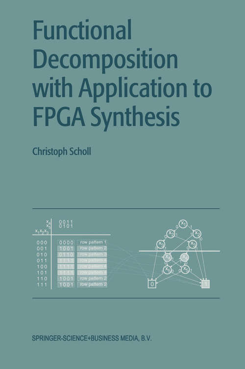 Book cover of Functional Decomposition with Applications to FPGA Synthesis (2001)