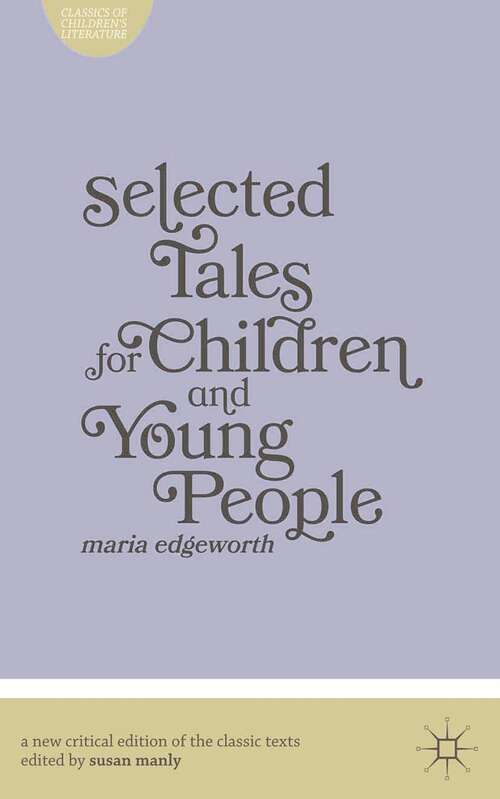 Book cover of Selected Tales for Children and Young People (2013) (Classics of Children's Literature)