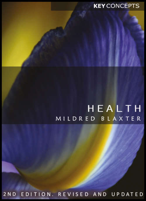 Book cover of Health (2) (Key Concepts #33)