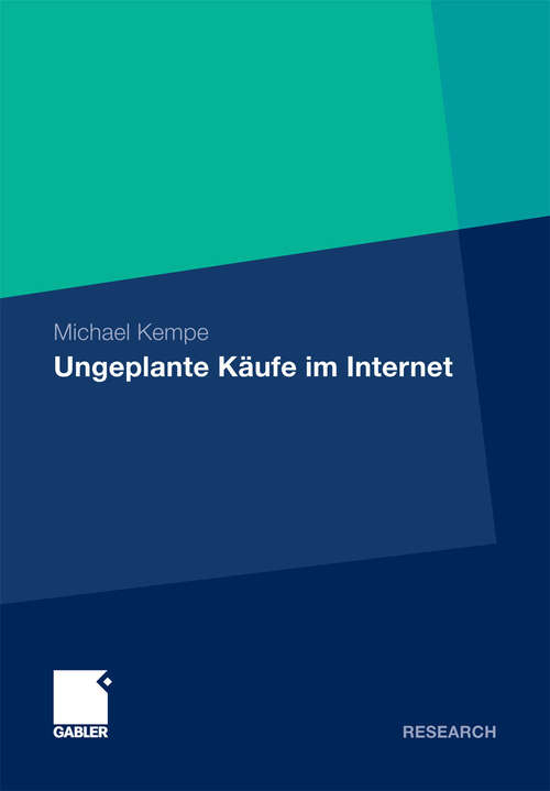 Book cover of Ungeplante Käufe im Internet (2011)