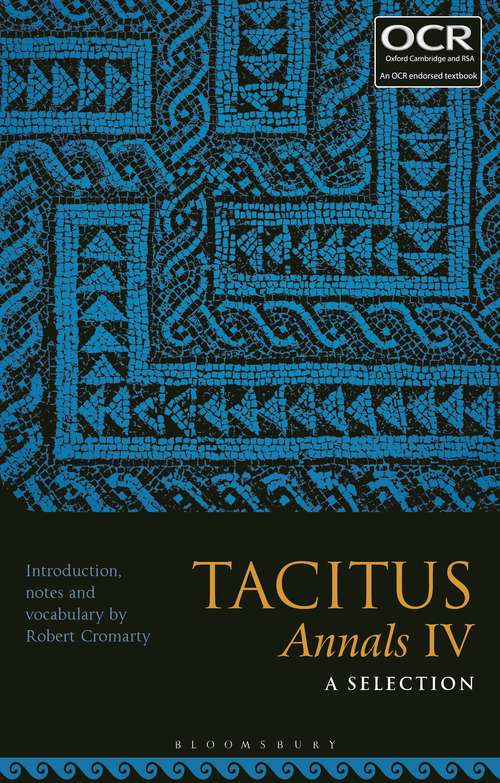 Book cover of Tacitus, Annals IV: A Selection