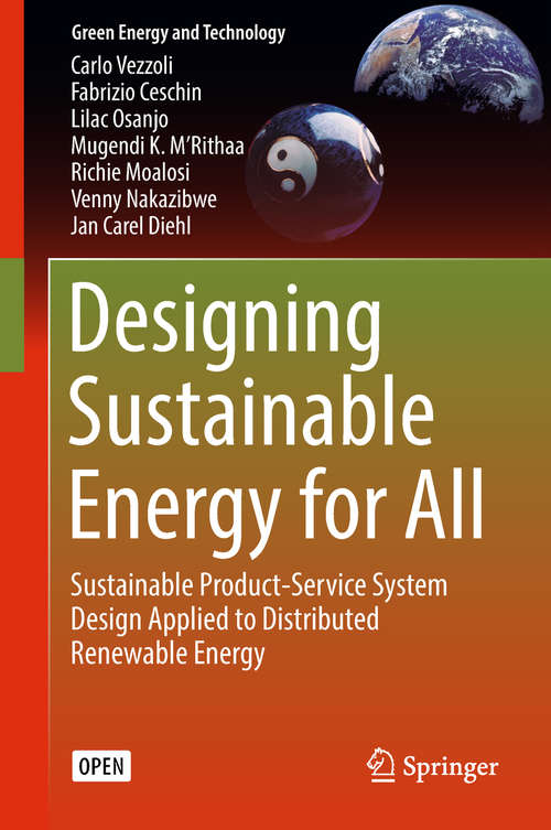 Book cover of Designing Sustainable Energy for All: Sustainable Product-Service System Design Applied to Distributed Renewable Energy (Green Energy and Technology)