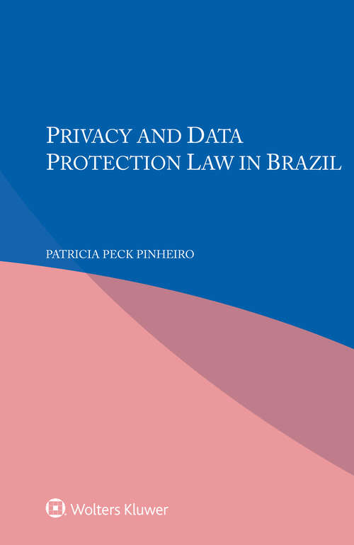 Book cover of Privacy and Data Protection Law in Brazil