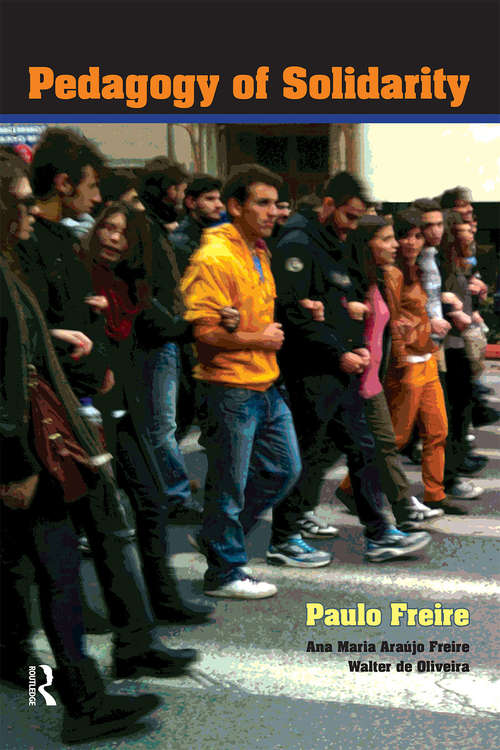 Book cover of Pedagogy of Solidarity (Qualitative Inquiry and Social Justice)