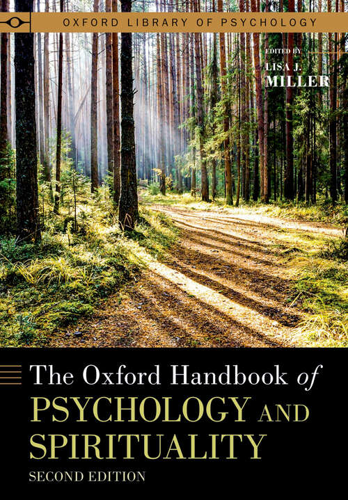 Book cover of The Oxford Handbook of Psychology and Spirituality (OXFORD LIBRARY OF PSYCHOLOGY SERIES)