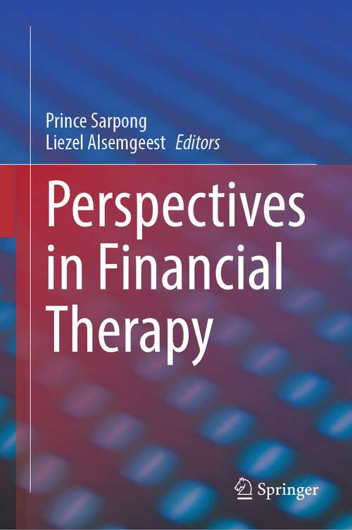 Book cover of Perspectives in Financial Therapy (1st ed. 2023)