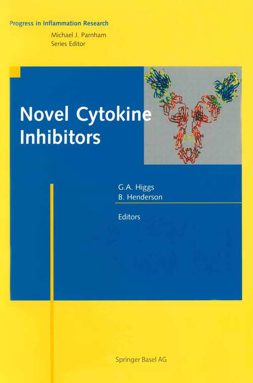 Book cover of Novel Cytokine Inhibitors (2000) (Progress in Inflammation Research)