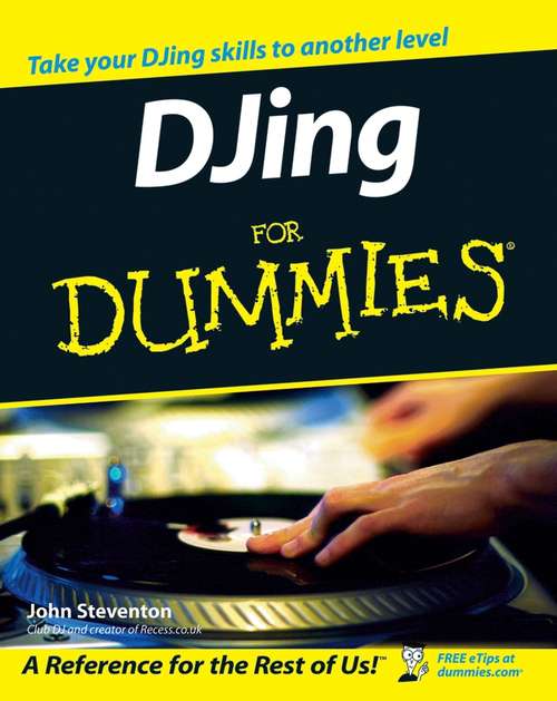 Book cover of DJing for Dummies