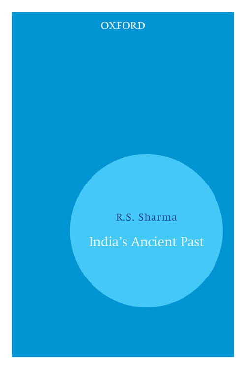 Book cover of India's  Ancient Past
