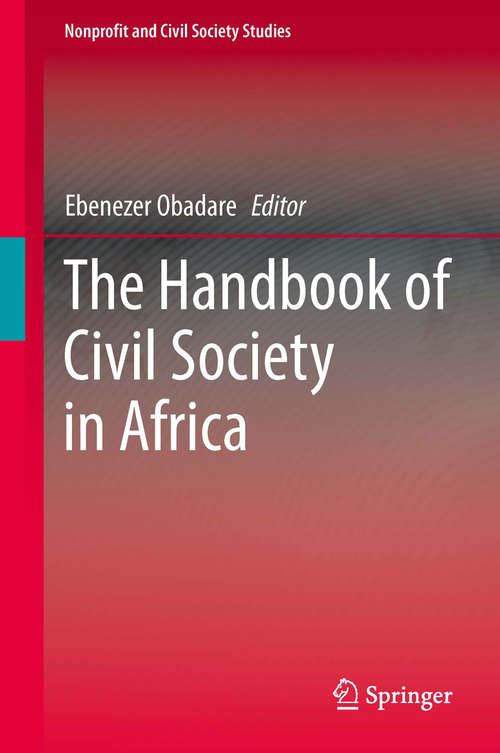 Book cover of The Handbook of Civil Society in Africa (2014) (Nonprofit and Civil Society Studies #20)