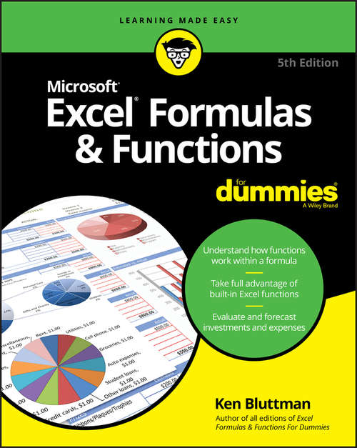 Book cover of Excel Formulas & Functions For Dummies (5)