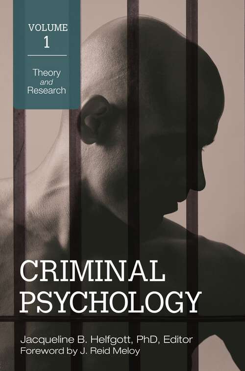 Book cover of Criminal Psychology [4 volumes]: [4 volumes]