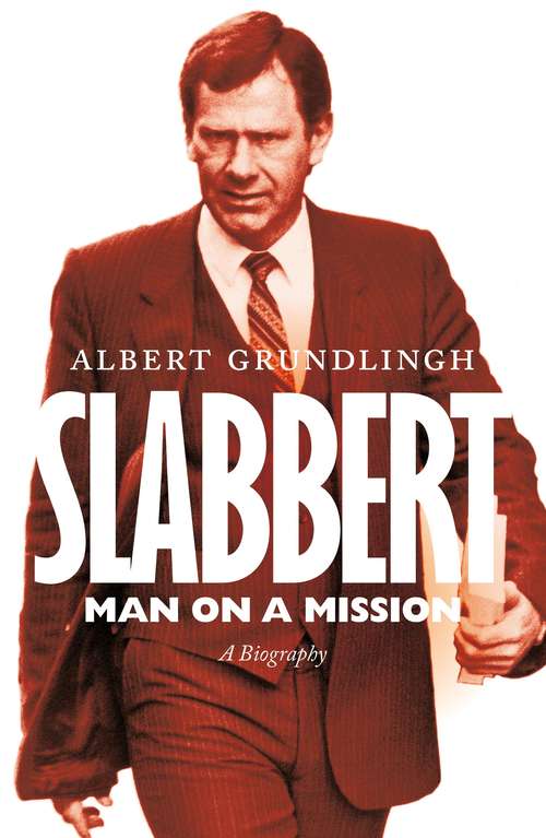 Book cover of Slabbert: Man on a Mission