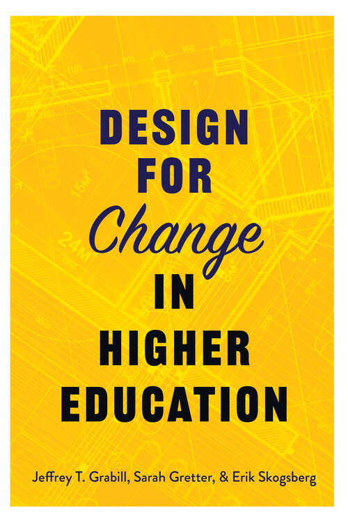 Book cover of Design for Change in Higher Education