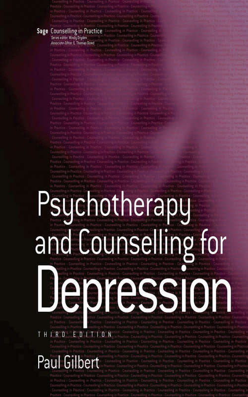 Book cover of Psychotherapy and Counselling for Depression