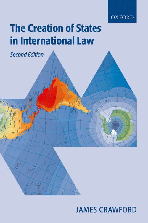 Book cover of The Creation of States in International Law (2)