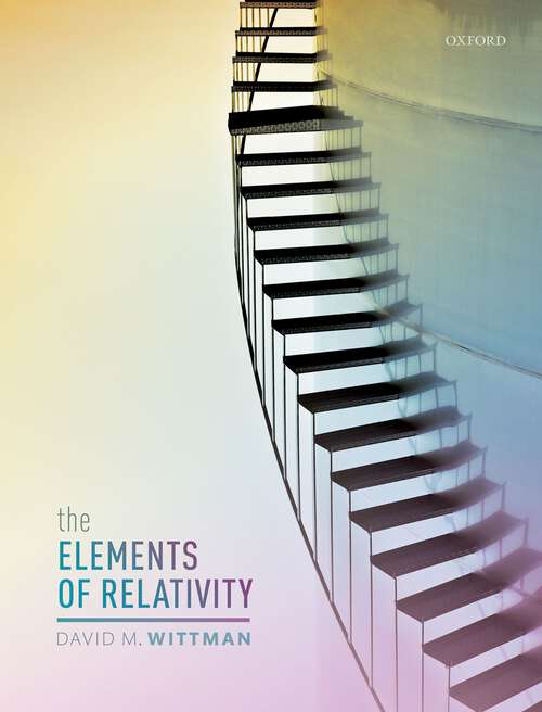 Book cover of The Elements of Relativity