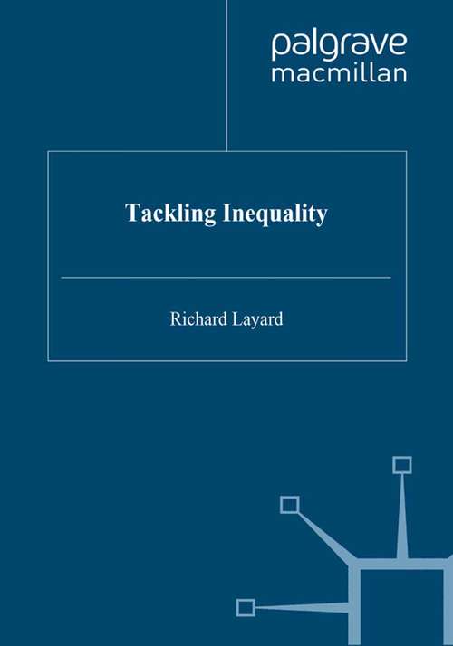 Book cover of Tackling Inequality (1999)