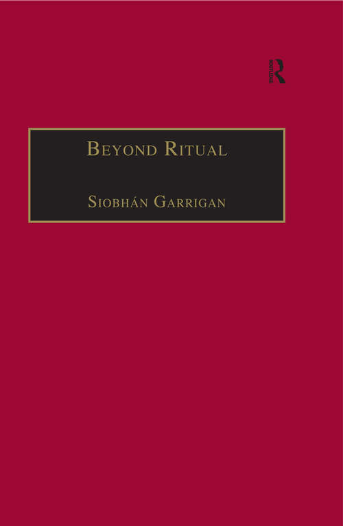 Book cover of Beyond Ritual: Sacramental Theology after Habermas