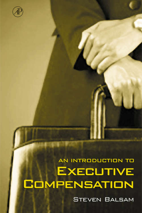 Book cover of An Introduction to Executive Compensation