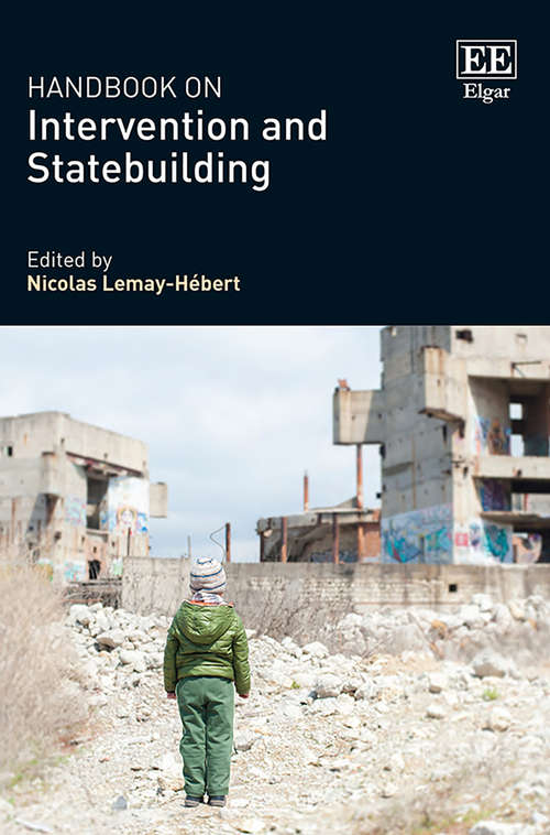 Book cover of Handbook on Intervention and Statebuilding