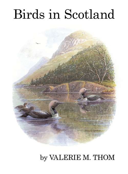 Book cover of Birds in Scotland (Poyser Monographs #107)