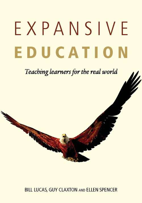 Book cover of Expansive Education (UK Higher Education OUP  Humanities & Social Sciences Education OUP)