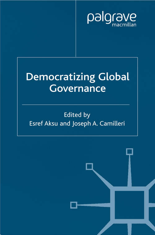 Book cover of Democratizing Global Governance (2002)