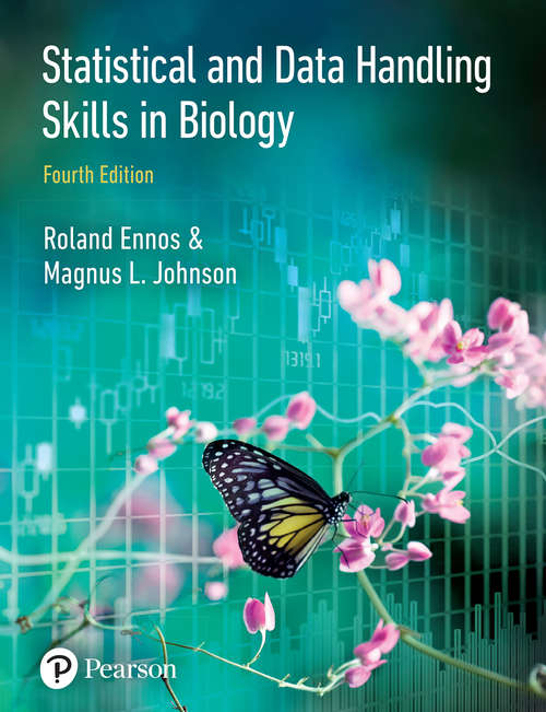 Book cover of Statistical And Data Handling Skills in Biology