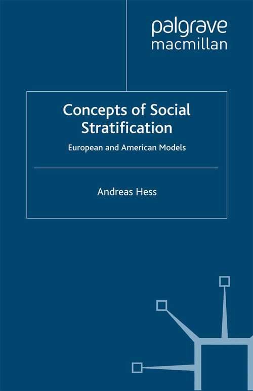 Book cover of Concepts of Social Stratification (2001)