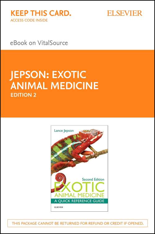 Book cover of Exotic Animal Medicine - E-Book: Exotic Animal Medicine - E-Book (2)