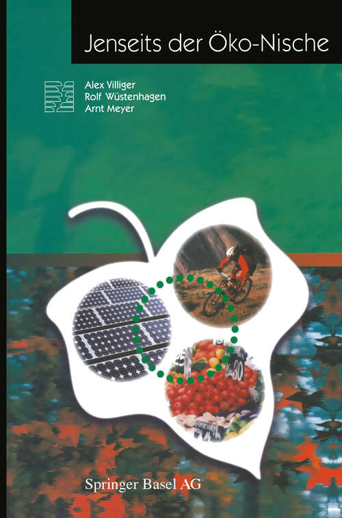 Book cover of Jenseits der Öko-Nische (2000) (Themenhefte Schwerpunktprogramm Umwelt)