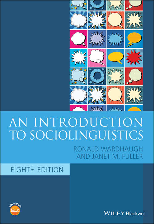 Book cover of An Introduction to Sociolinguistics (8) (Blackwell Textbooks in Linguistics)