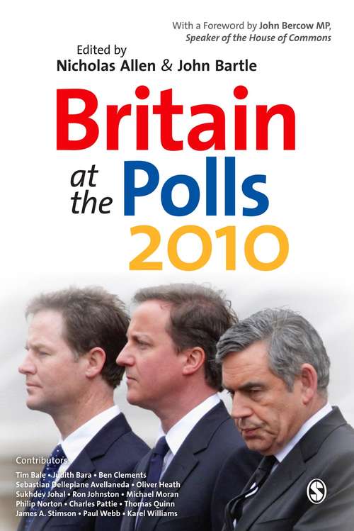 Book cover of Britain at the Polls 2010 (PDF)