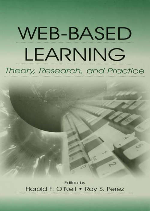 Book cover of Web-Based Learning: Theory, Research, and Practice