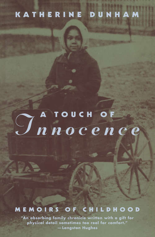 Book cover of A Touch of Innocence: A Memoir of Childhood (Dance Ser.)
