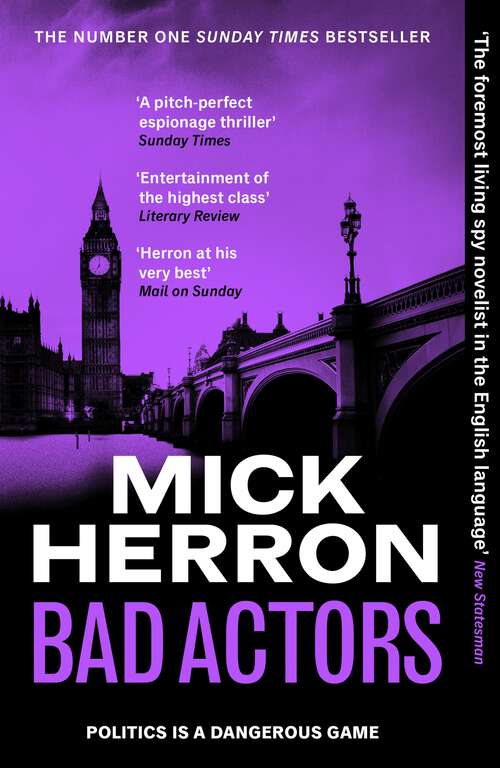 Book cover of Bad Actors: The Instant #1 Sunday Times Bestseller
