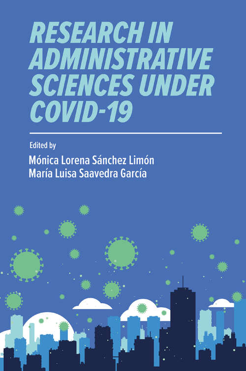 Book cover of Research in Administrative Sciences under COVID-19