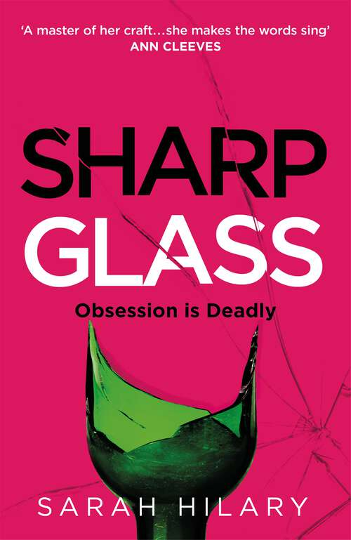 Book cover of Sharp Glass: A tense and slow-burning exploration of obsession and revenge that will keep you turning the pages