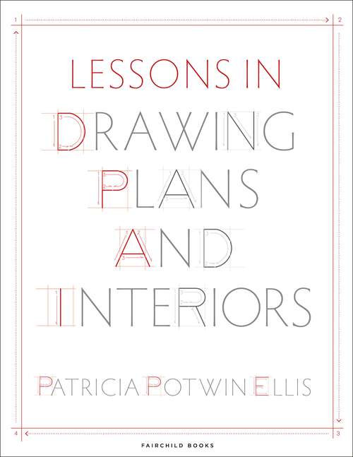 Book cover of Lessons in Drawing Plans and Interiors: - with STUDIO
