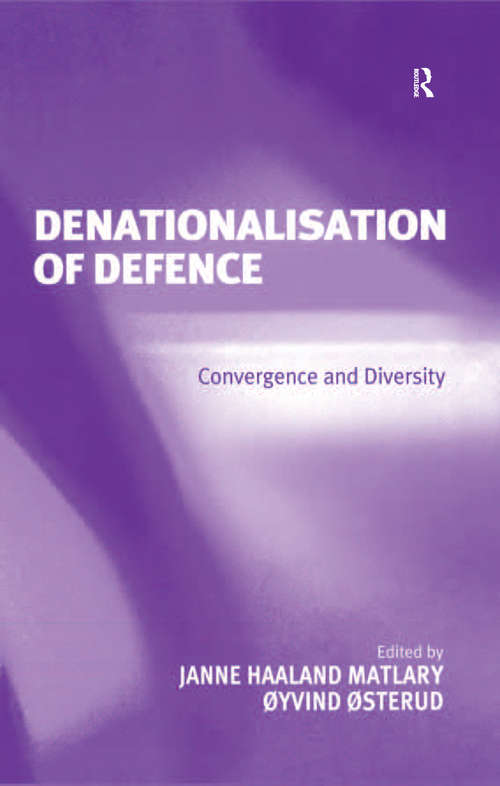 Book cover of Denationalisation of Defence: Convergence and Diversity