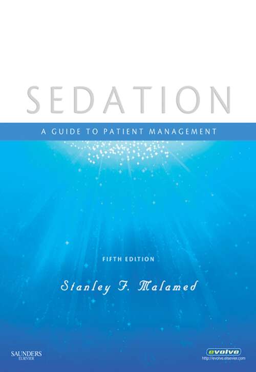 Book cover of Sedation - E-Book: Sedation - E-Book (5)