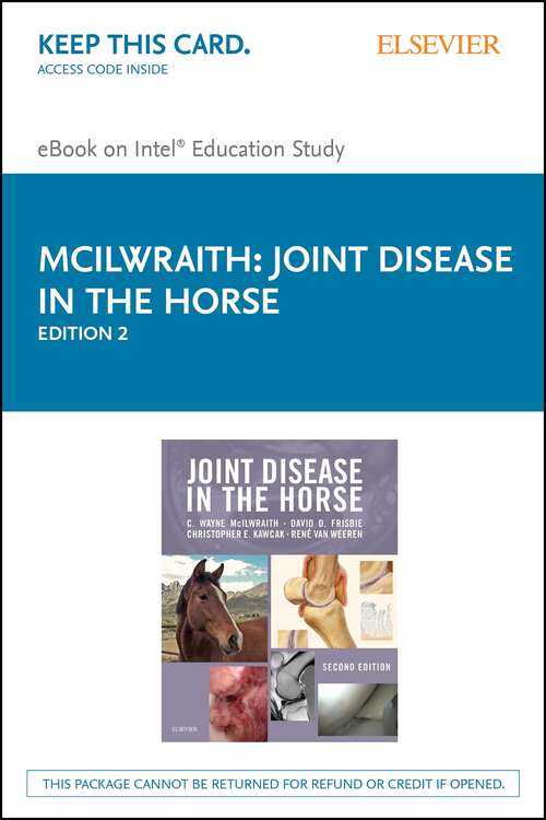 Book cover of Joint Disease in the Horse (2)