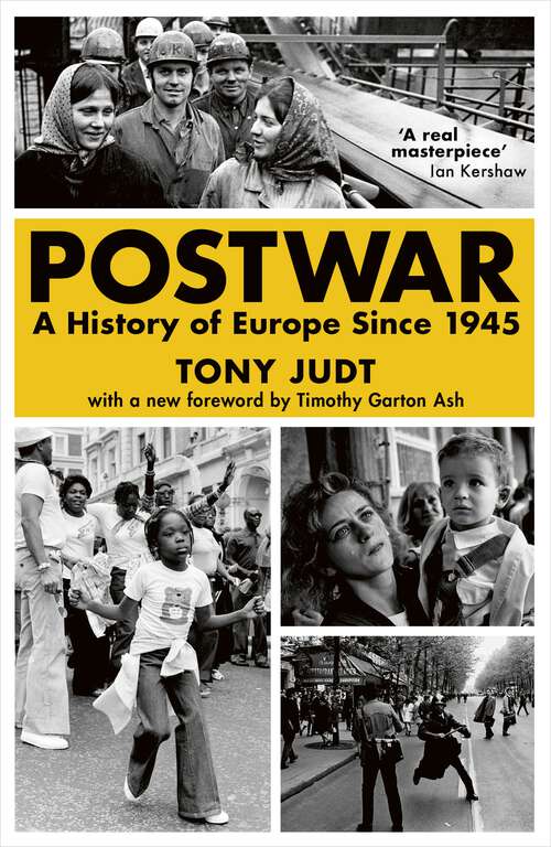 Book cover of Postwar: A History of Europe Since 1945
